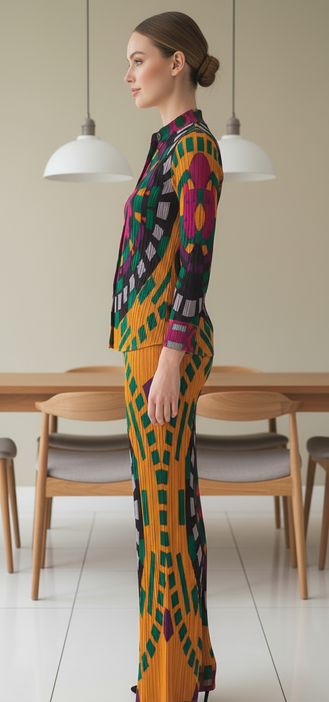 Abstract Geometric Printed design