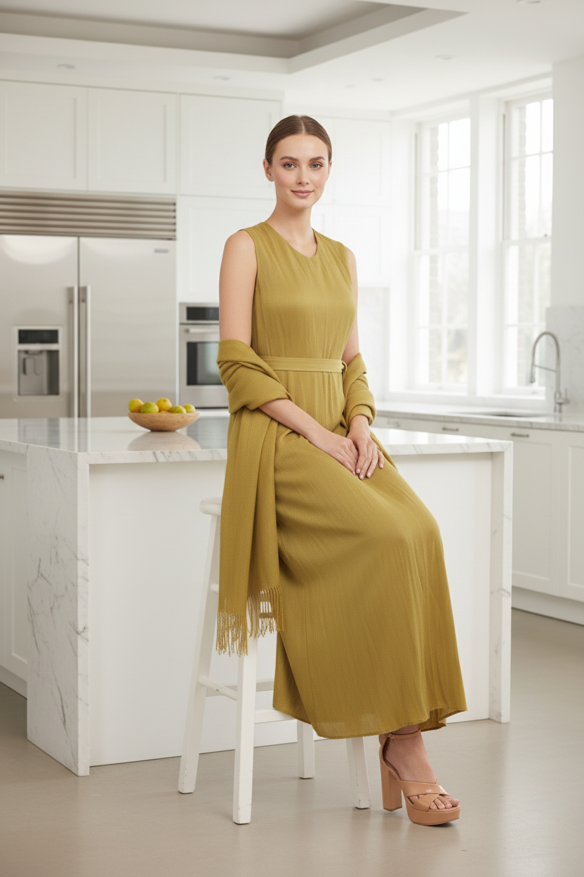 Stoles All Weather Wrap Large Scarf - Mint