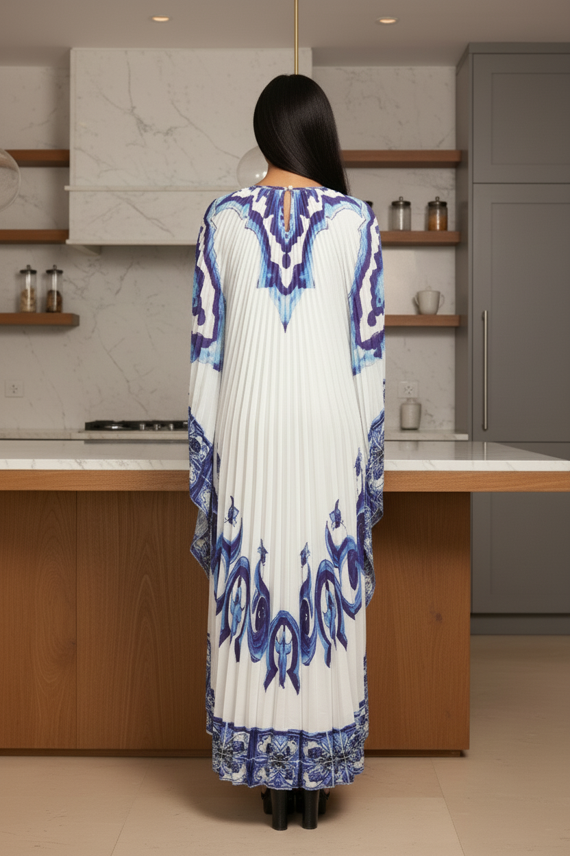 Pleated Dress Free Size