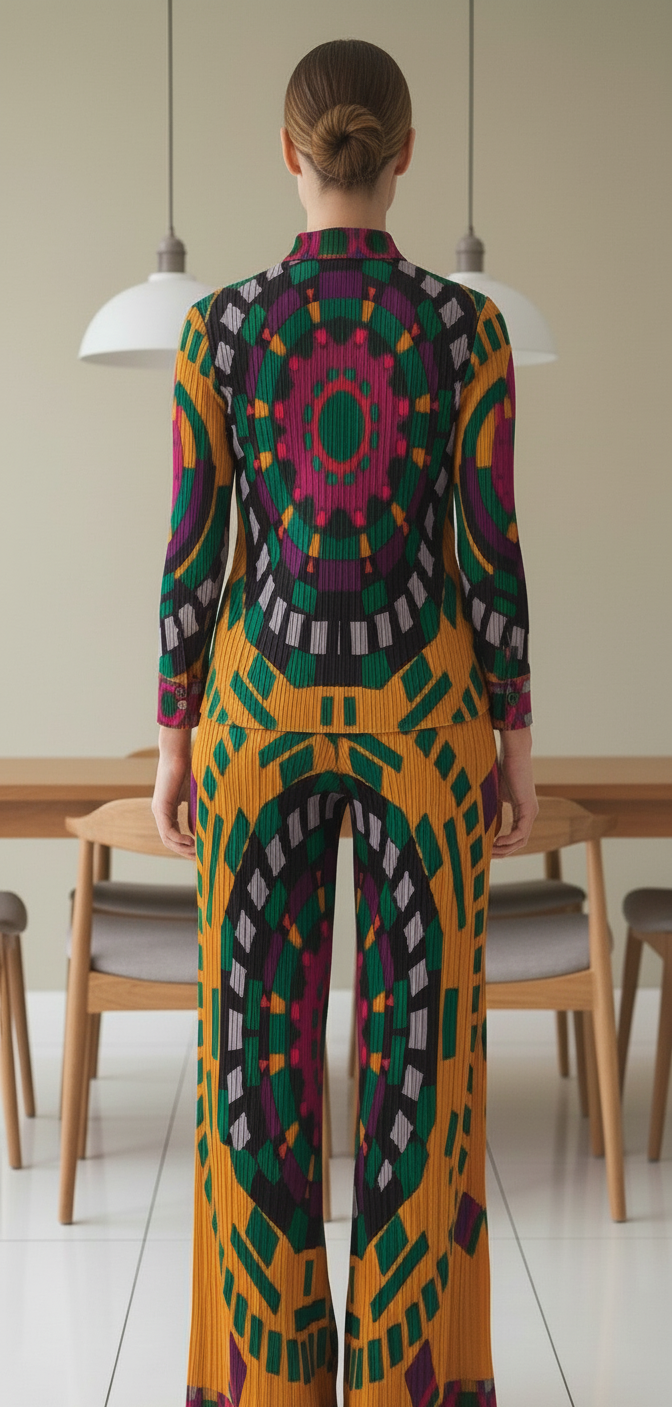 Abstract Geometric Printed design