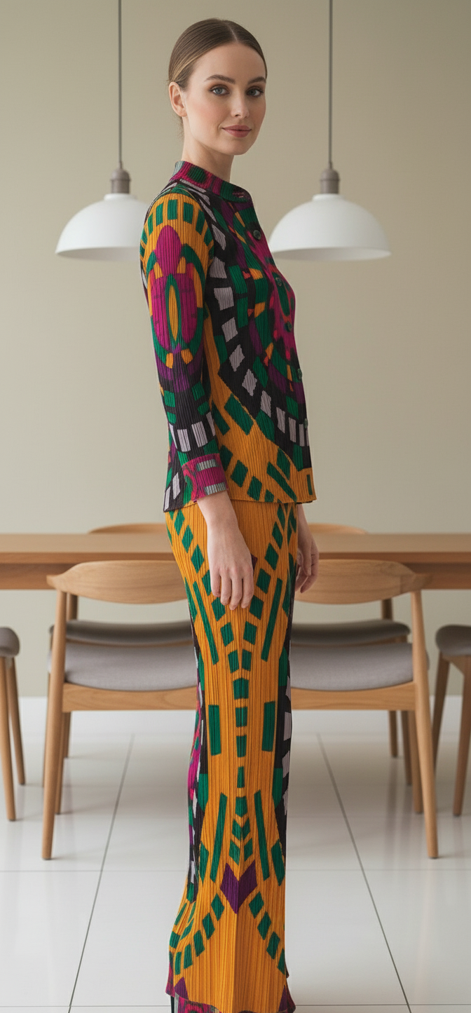 Abstract Geometric Printed design